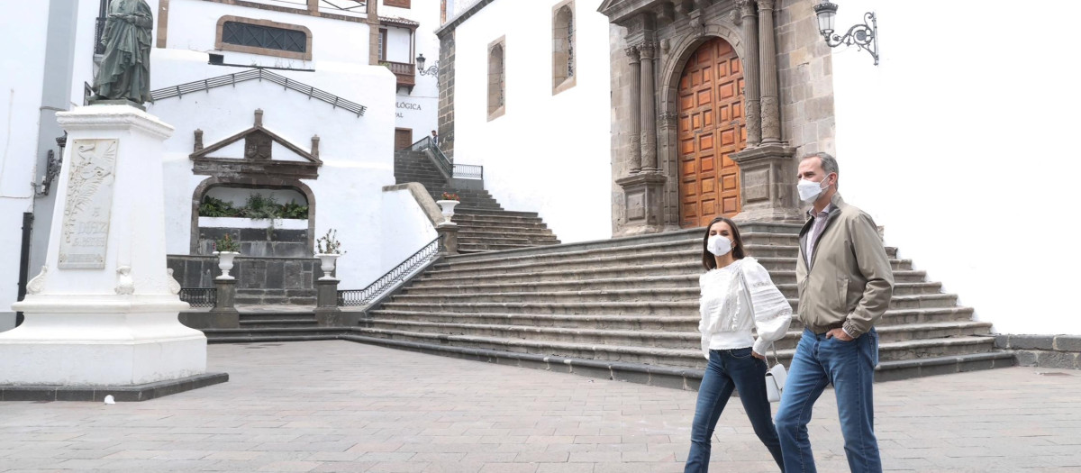 Así ha sido la visita más cómplice de los Reyes a La Palma