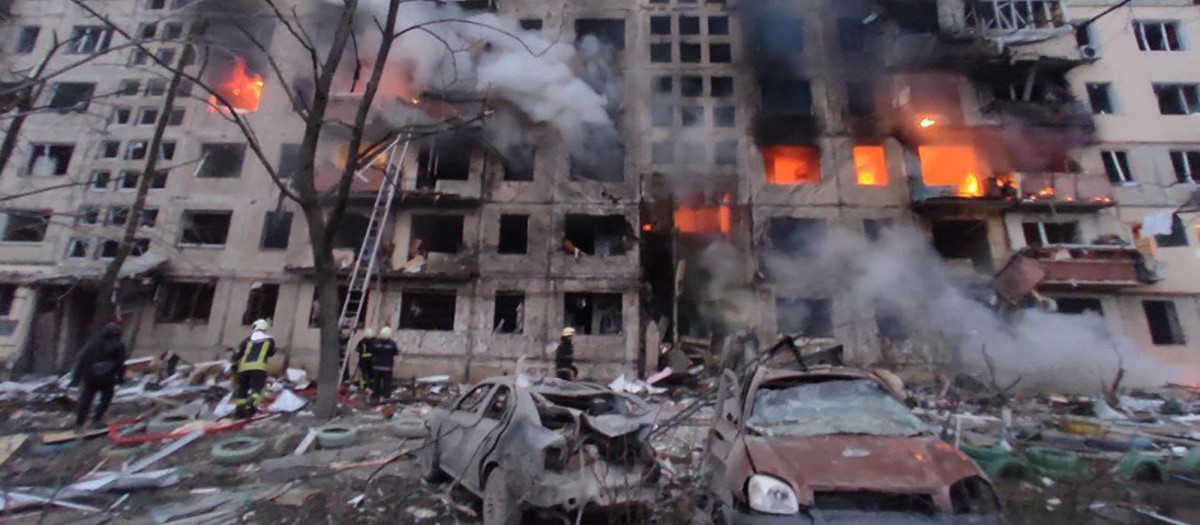 Kiev Ucrania ataque civiles