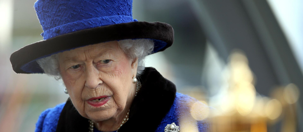 La Reina Isabel II, en un acto oficial el pasado año
