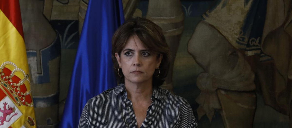 Dolores Delgado, la actual fiscal general del Estado, en 2019