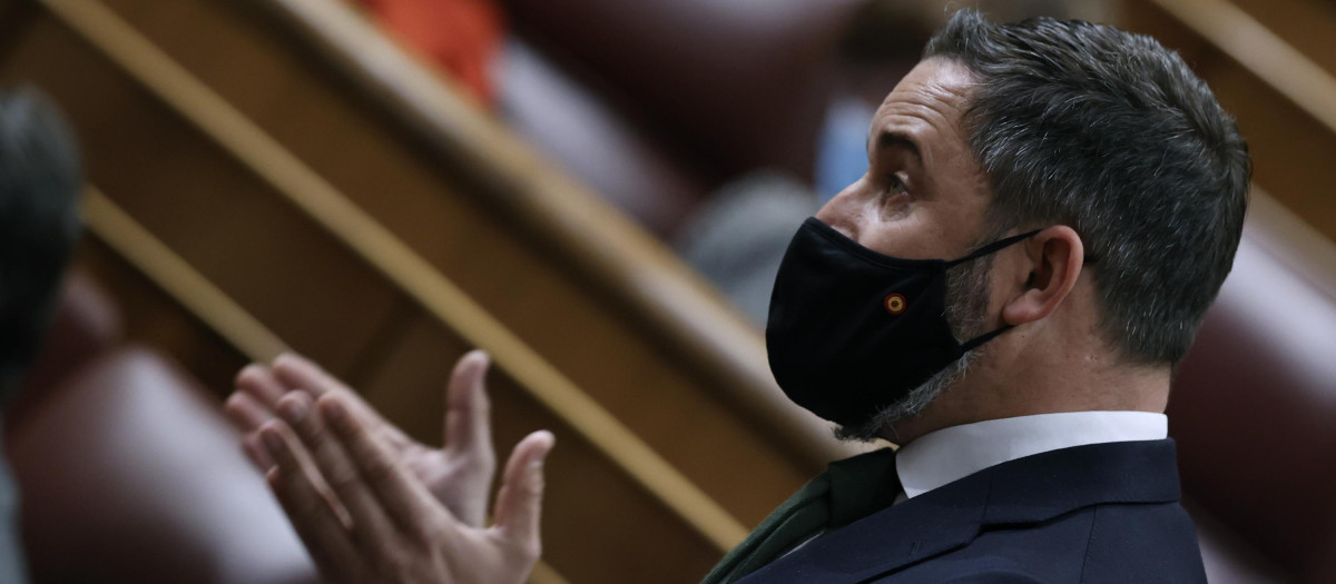 Santiago Abascal en el Congreso