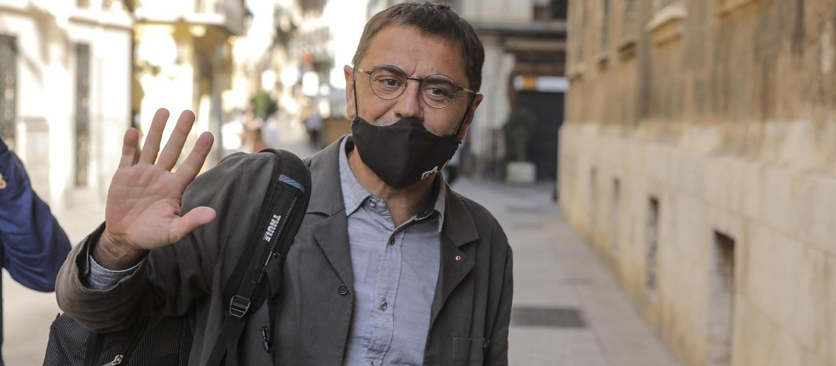 El fundador de Podemos, Juan Carlos Monedero