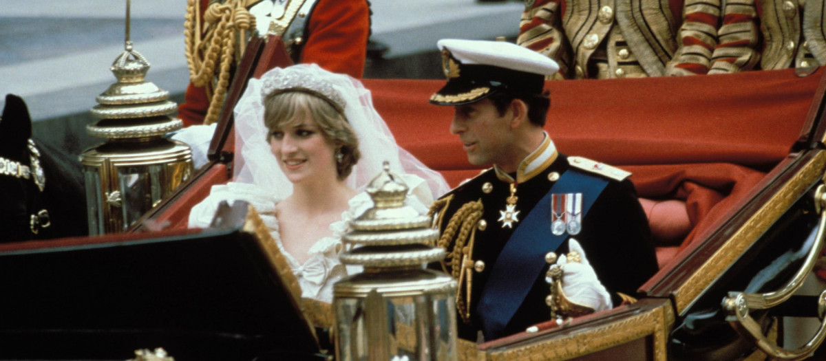 BODA REAL DEL PRINCIPE CARLOS DE INGLATERRA Y DIANA SPENCER EN LONDRES
29/07/1981
LONDRES