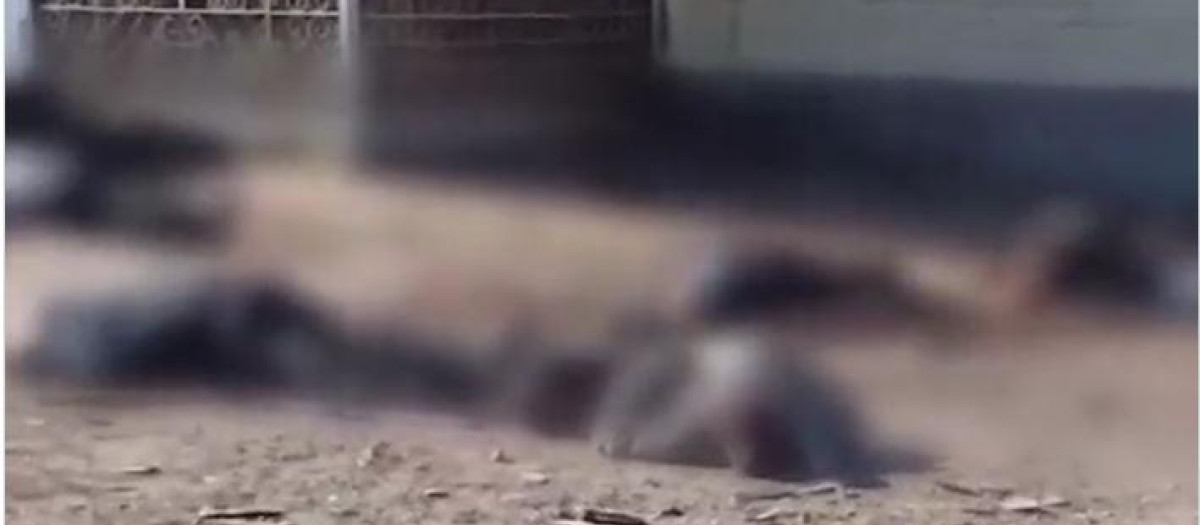 Una fotograma del vídeo compartido por las autoridades ucranianas