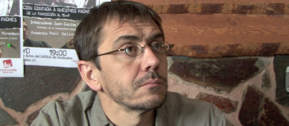 Juan Carlos Monedero, ideólogo y cofundador de Podemos, imputado en el caso Neurona