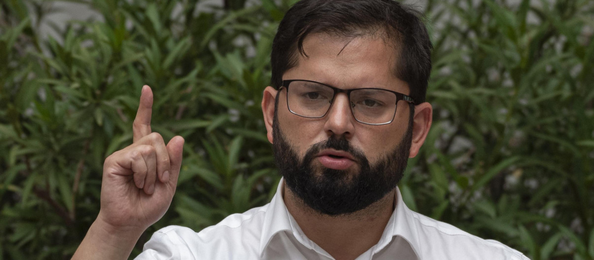 Gabriel Boric, presidente de Chile