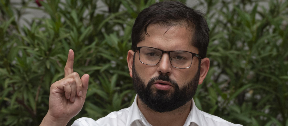 Gabriel Boric, presidente de Chile