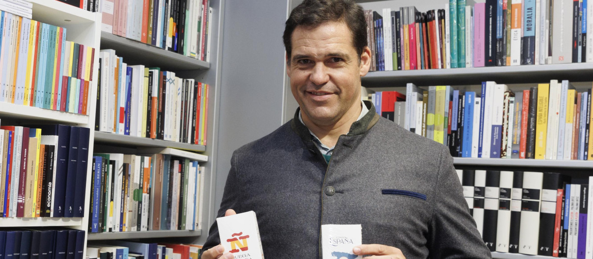 Luis Alfonso de Borbon during book premiere Juega España in Madrid on Wednesday, 16 March 2022.