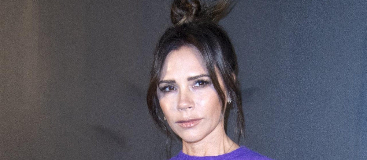Victoria Beckham, en la Semana de la Moda de París a principios de marzo
