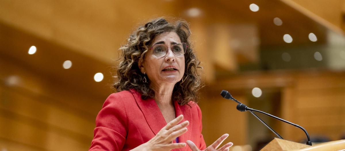 La ministra de Hacienda y Función Pública, María Jesús Montero.