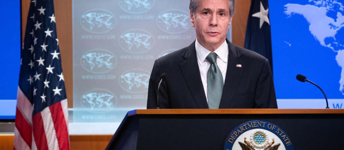 El Secretario de Estado de EE. UU., Antony Blinken, habla sobre la guerra en Ucrania