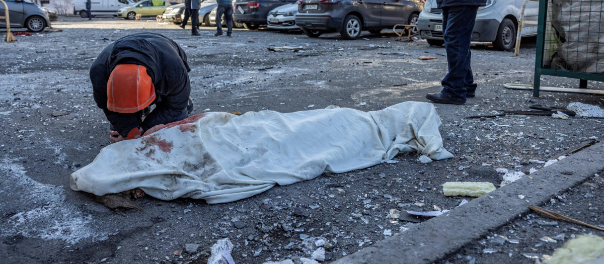 Civiles muertos Kiev Ucrania