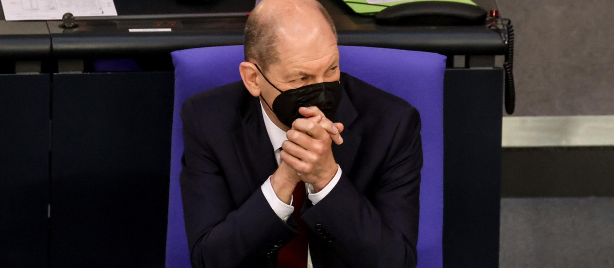 El canciller alemán, Olaf Scholz