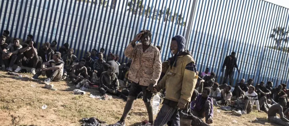 El multitudinario salto a la valla de Melilla del 2 de marzo