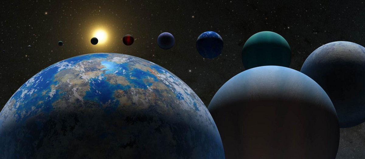 Recreación de exoplanetas