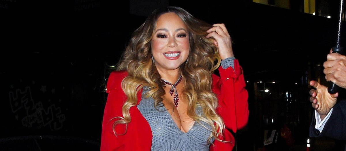 Singer Mariah Carey in New York City.
17  December 2019