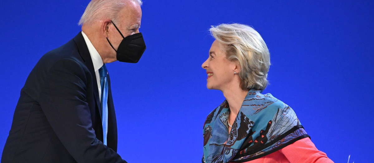 Joe Biden y Úrsula Von der Leyen