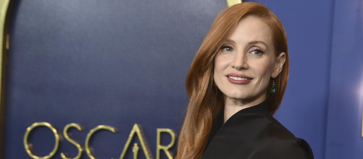 Jessica Chastain está nominada al Oscar a la mejor actriz por Los ojos de Tommy Faye