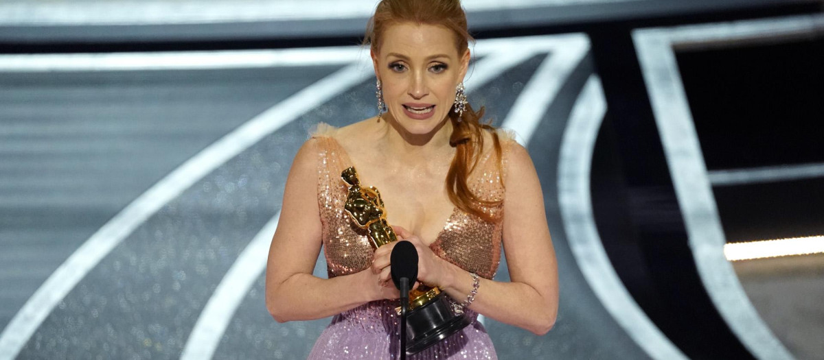 Jessica Chastain ha ganado el Oscar a la mejor actriz por Los ojos de Tommy Faye
