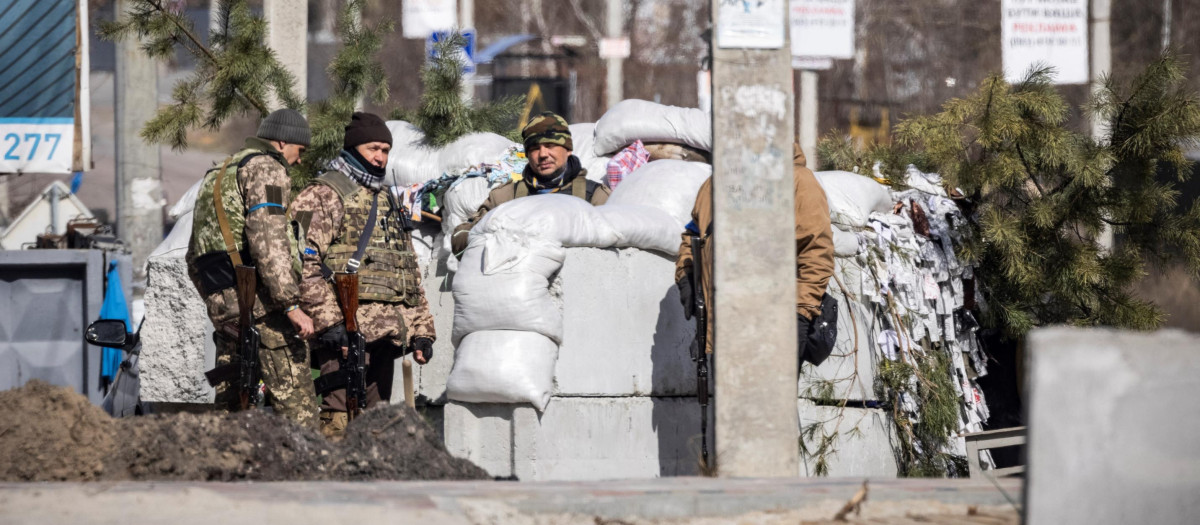 Barricadas Kiev Ucrania