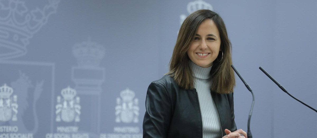 La ministra de Derechos Sociales, Ione Belarra