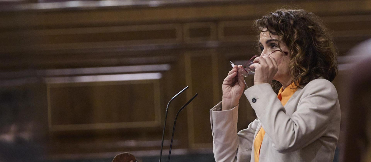 La ministra de Hacienda, María Jesús Montero.