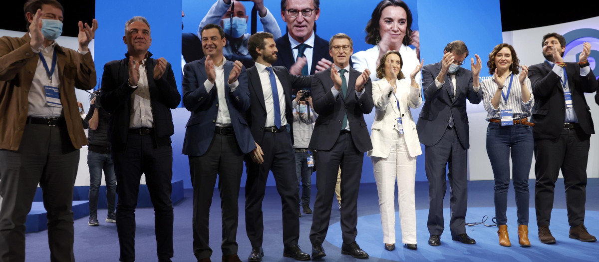 La imagen más simbólica del xx congreso del PP