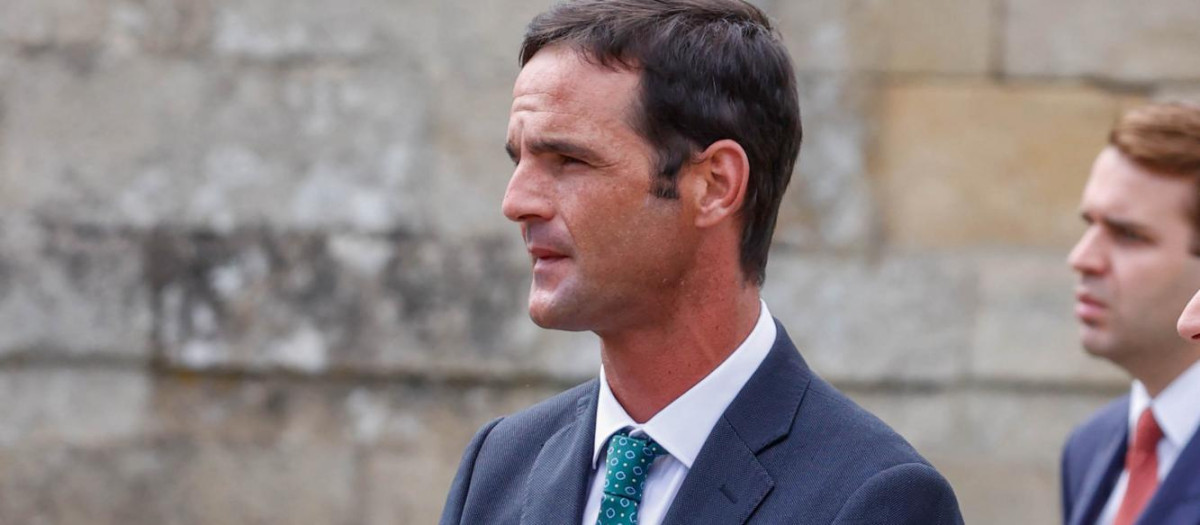 José bono Jr durante una boda en 2021.