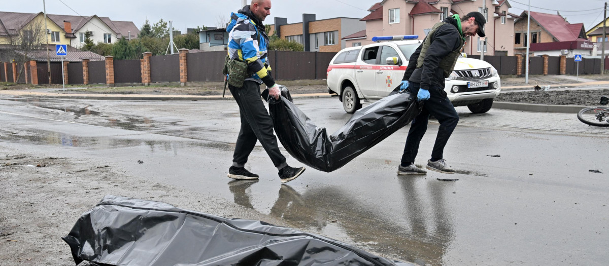 Civiles asesinados en Ucrania Bucha