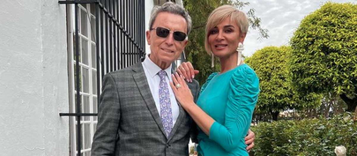 José Ortega Cano y Ana María Aldón, el pasado mes de marzo de 2022 en un bautizo
