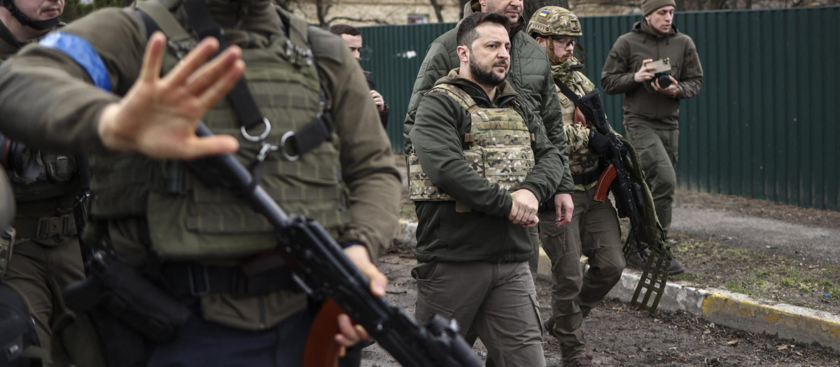 Zelenski Bucha Ucrania