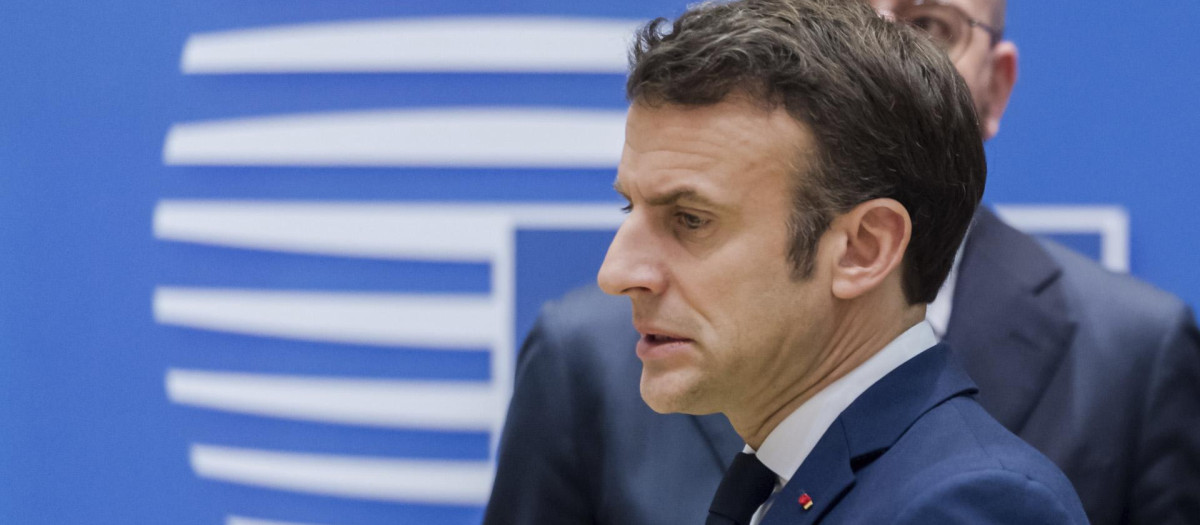 El presidente francés, Emmanuel Macron