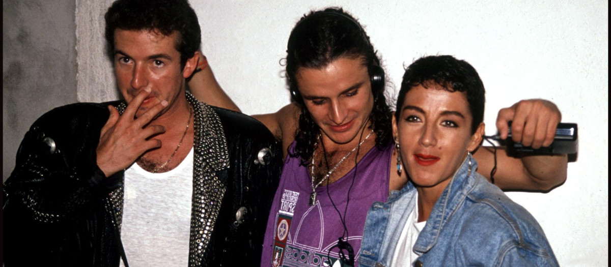 El grupo musical compuesto por José María Cano, Nacho Cano y Ana Torroja