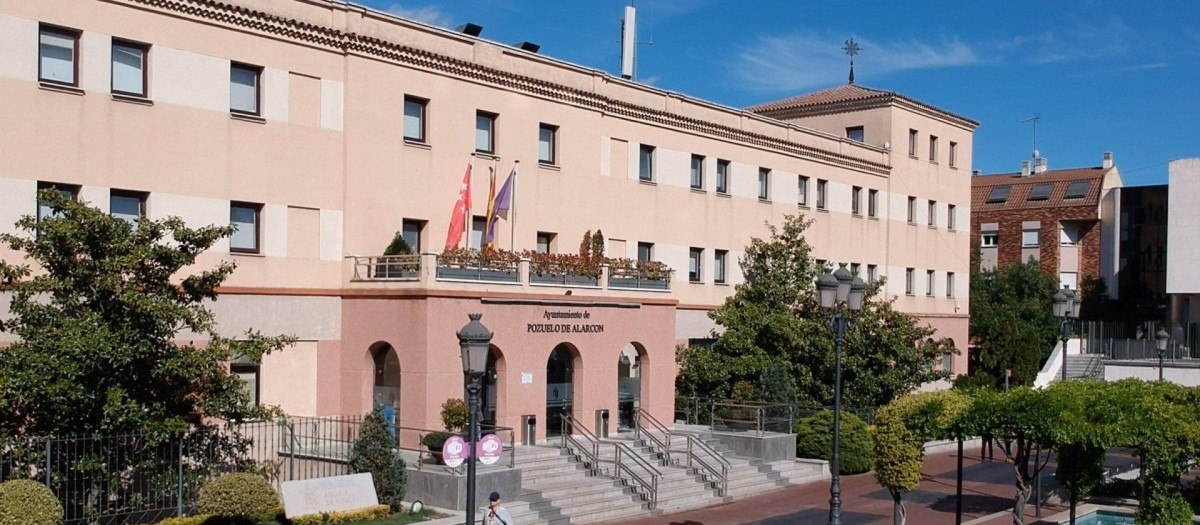 Fachada del Ayuntamiento de Pozuelo de Alarcón