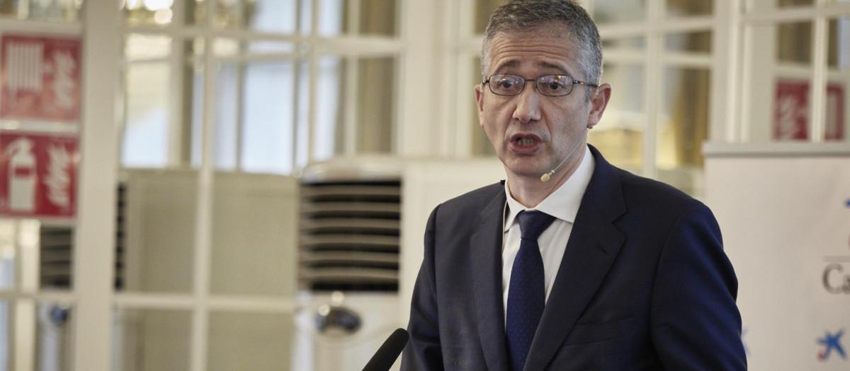 El gobernador del Banco de España, Pablo Hernández de Cos.