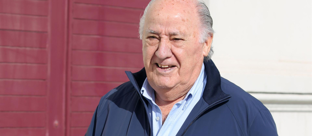 El fundador de Zara, Amancio Ortega.