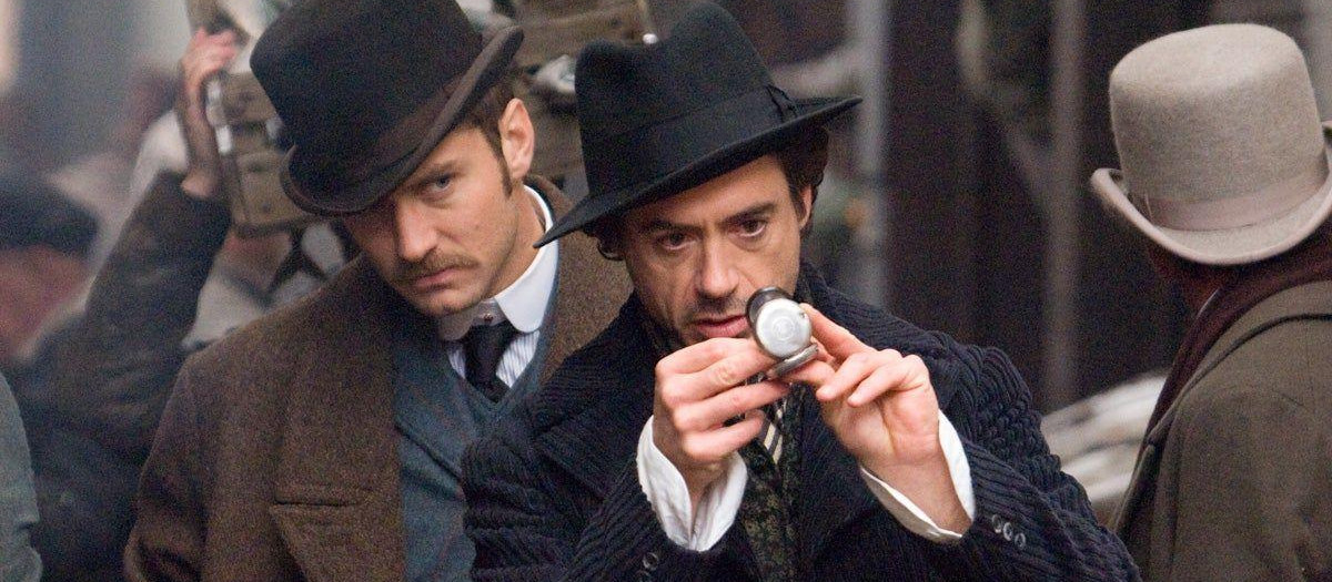 Robert Downey Jr y Jude Law protagonizaron dos películas de Sherlock Holmes