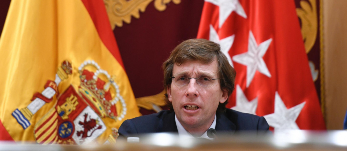 Almeida comparece en el Ayuntamiento de Madrid