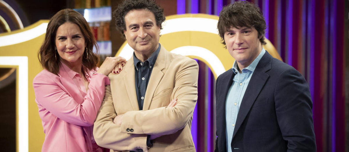 Samantha Vallejo-Nágera, Pepe Rodríguez y Jordi Cruz forman el jurado de MasterChef