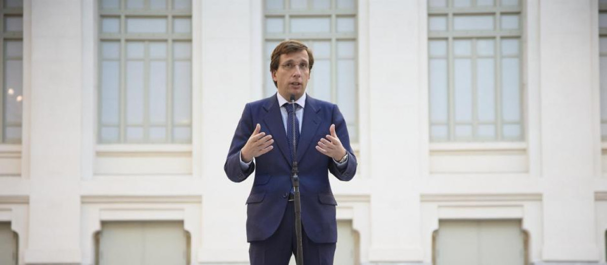 El alcalde de Madrid, José Luis Martínez-Almeida