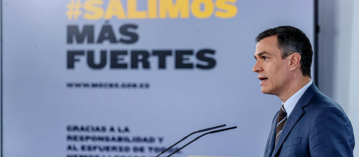 Sánchez ofrece una comparecencia sobre la situación de la covid en junio de 2020