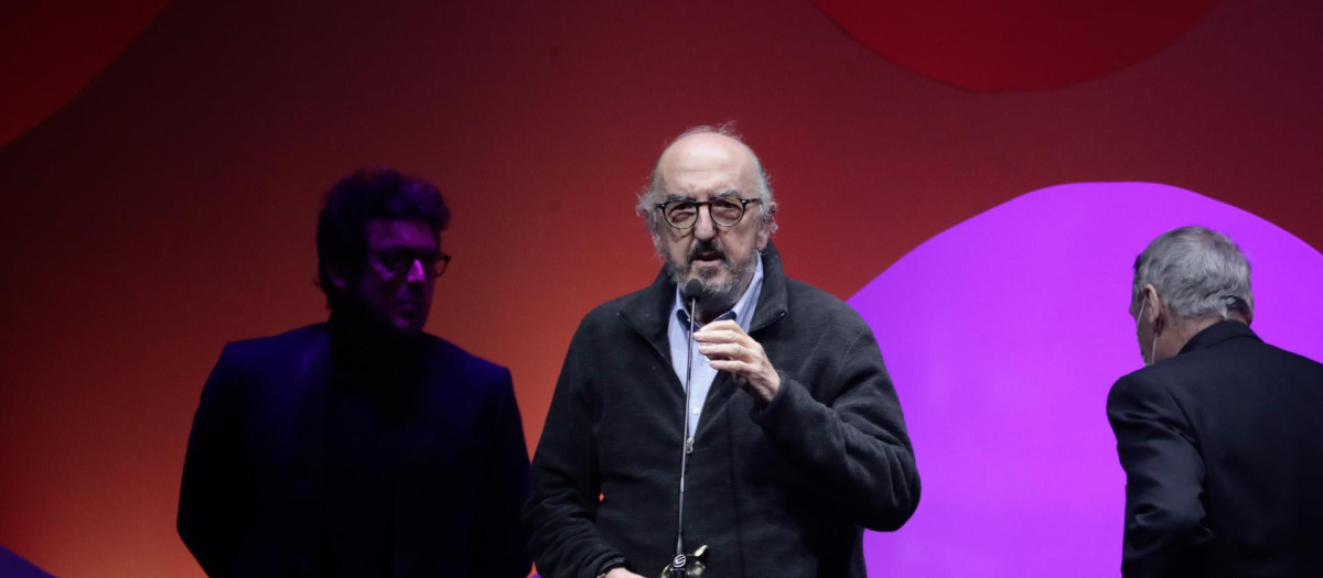 Jaume Roures, propietario de Mediapro, en los premios Feroz el pasado enero