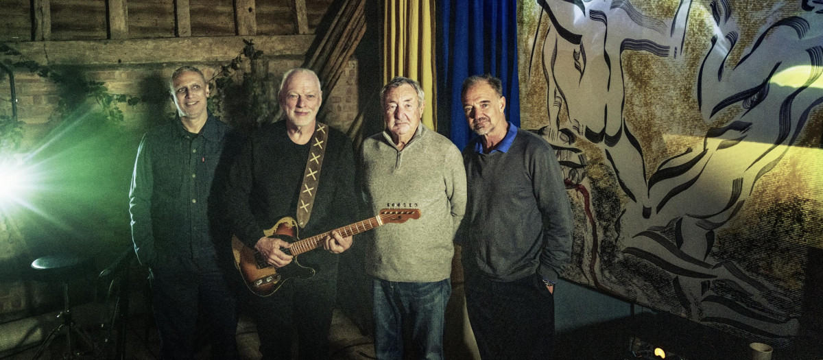 Los componentes de Pink Floyd