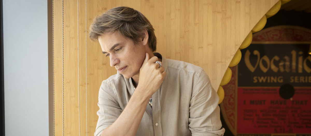 Singer Carlos Baute  during premiere single No Quiero que Vuelvas in Madrid on Friday, 25 June 2021.