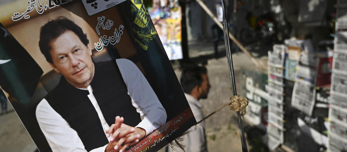 Fotografía del primer ministro de Pakistán, Imran Khan