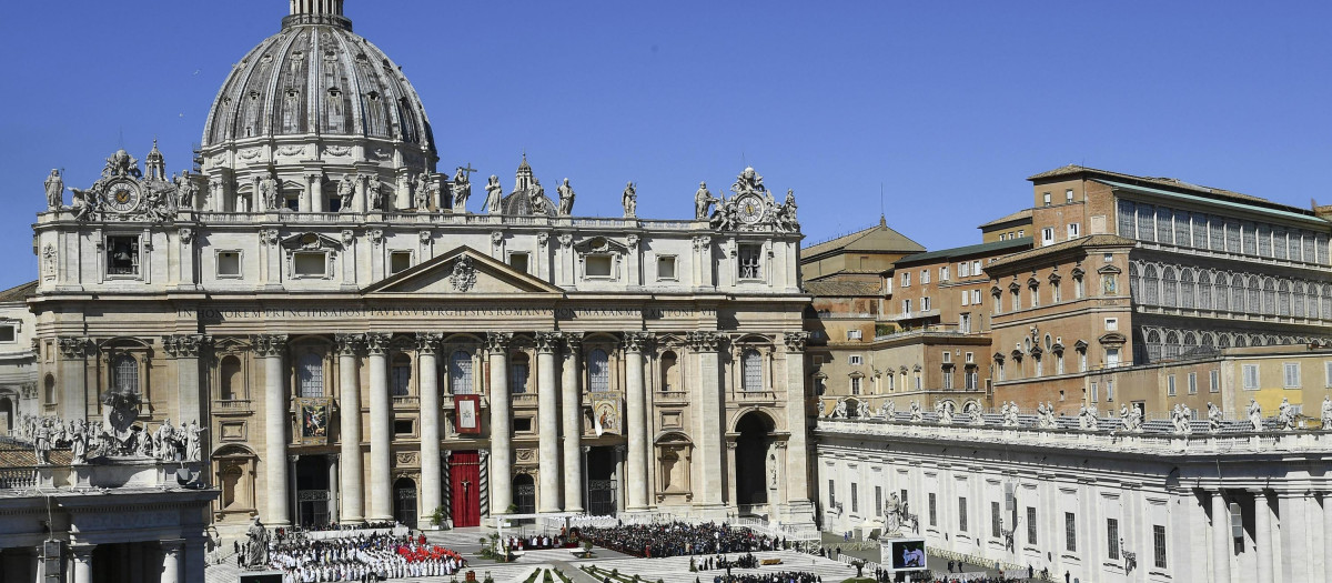 Papa Francisco / Plaza de San Pedro / Domingo de Ramos 2022 / Vaticano / Semana Santa