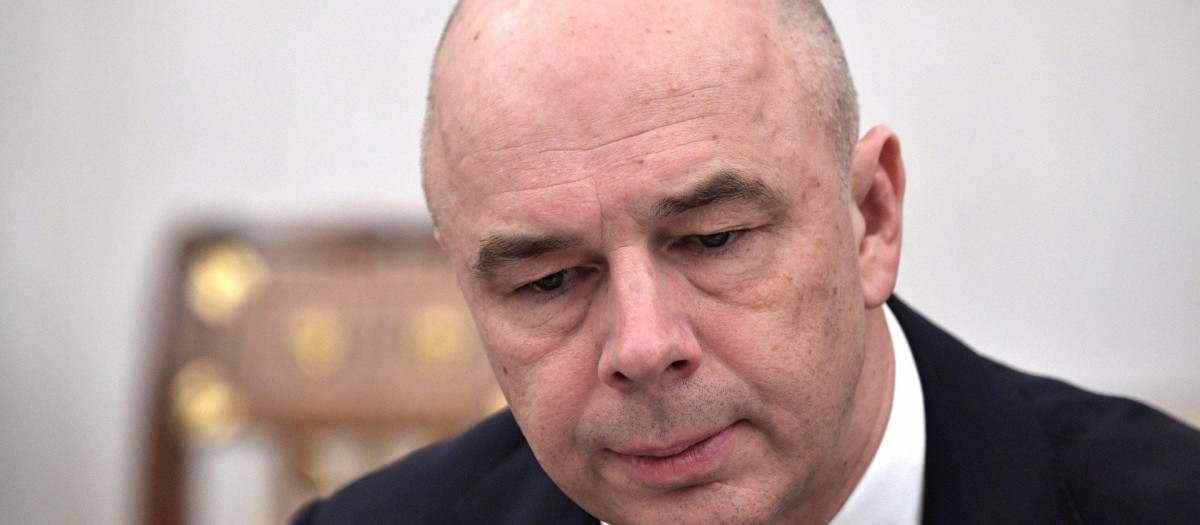 El ministro de Finanzas de la Federación Rusa, Anton Siluanov
