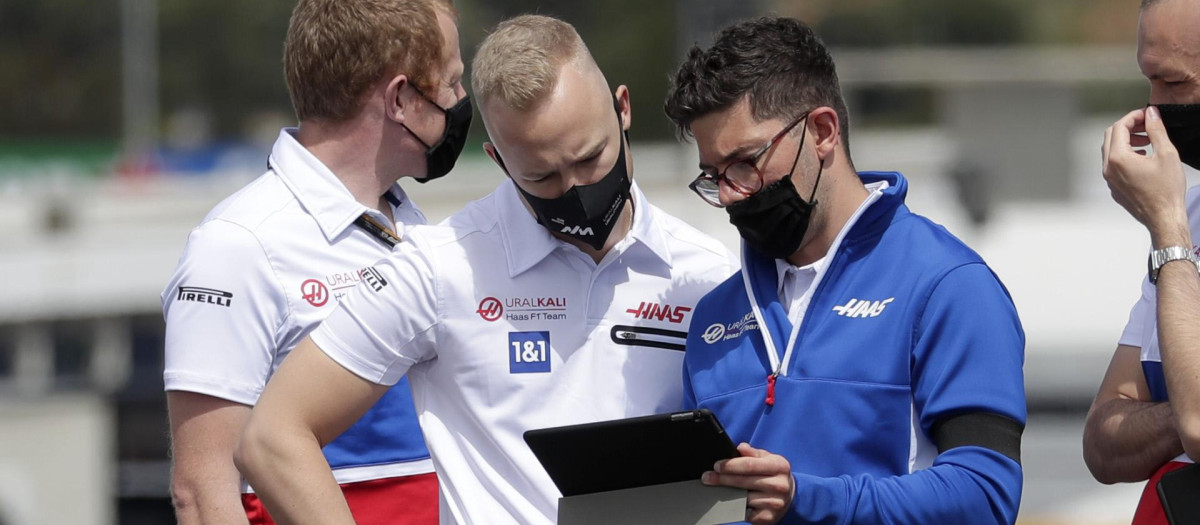 El piloto de Fórmula 1, Nikita Mazepin