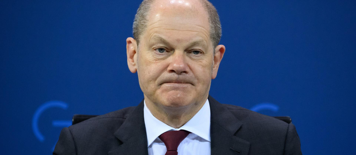 El canciller alemán, Olaf Scholz