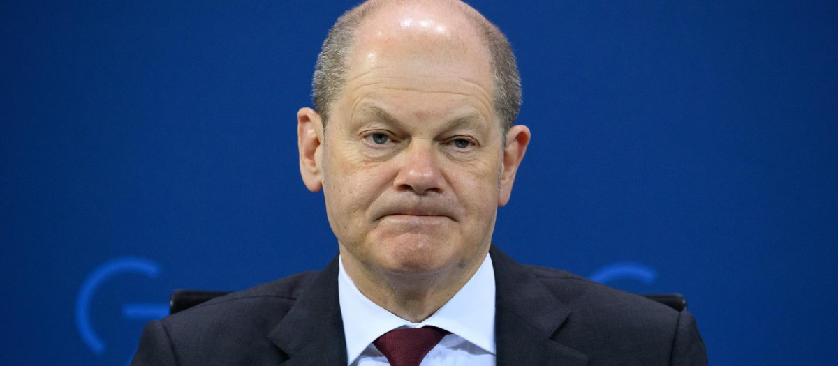 El canciller alemán, Olaf Scholz